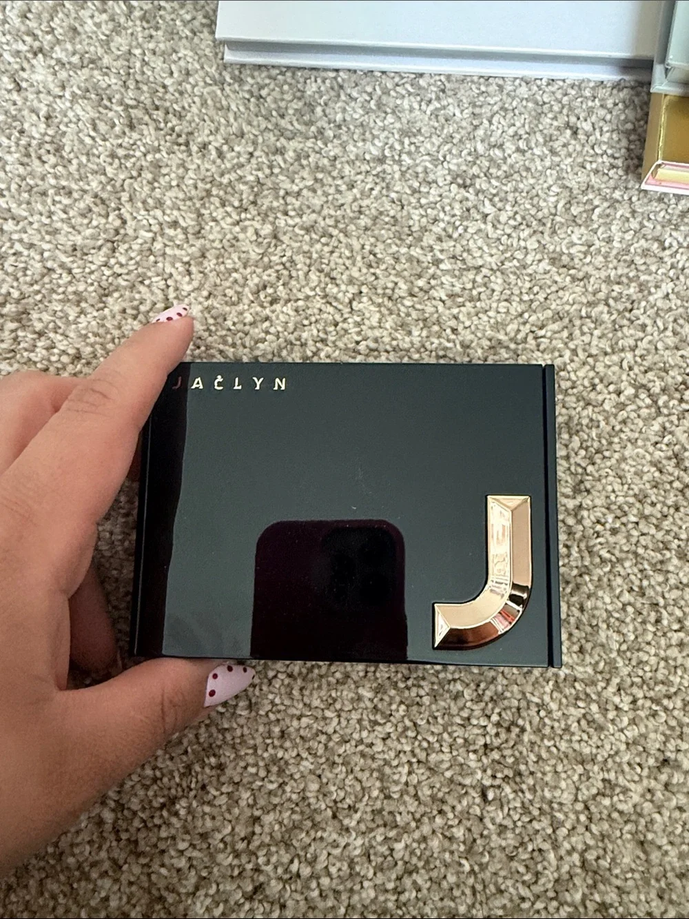 Jaclyn Black & Gold Compact Makeup Palette